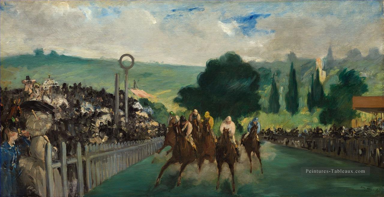 Circuit près de Paris réalisme impressionnisme Édouard Manet Peintures à l'huile